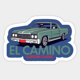 Custom Classic El Camino Sticker